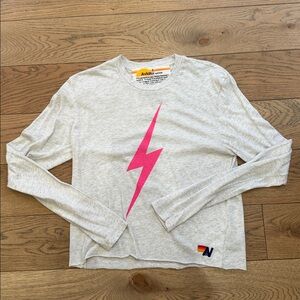 Aviator Nation Boyfriend long sleeve bolt tee
